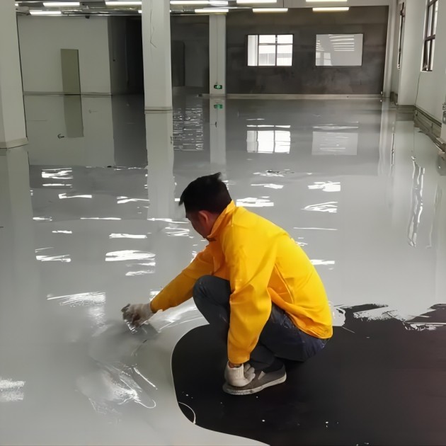 白山防腐防静电地坪,防腐防静电自流平地坪产品图1